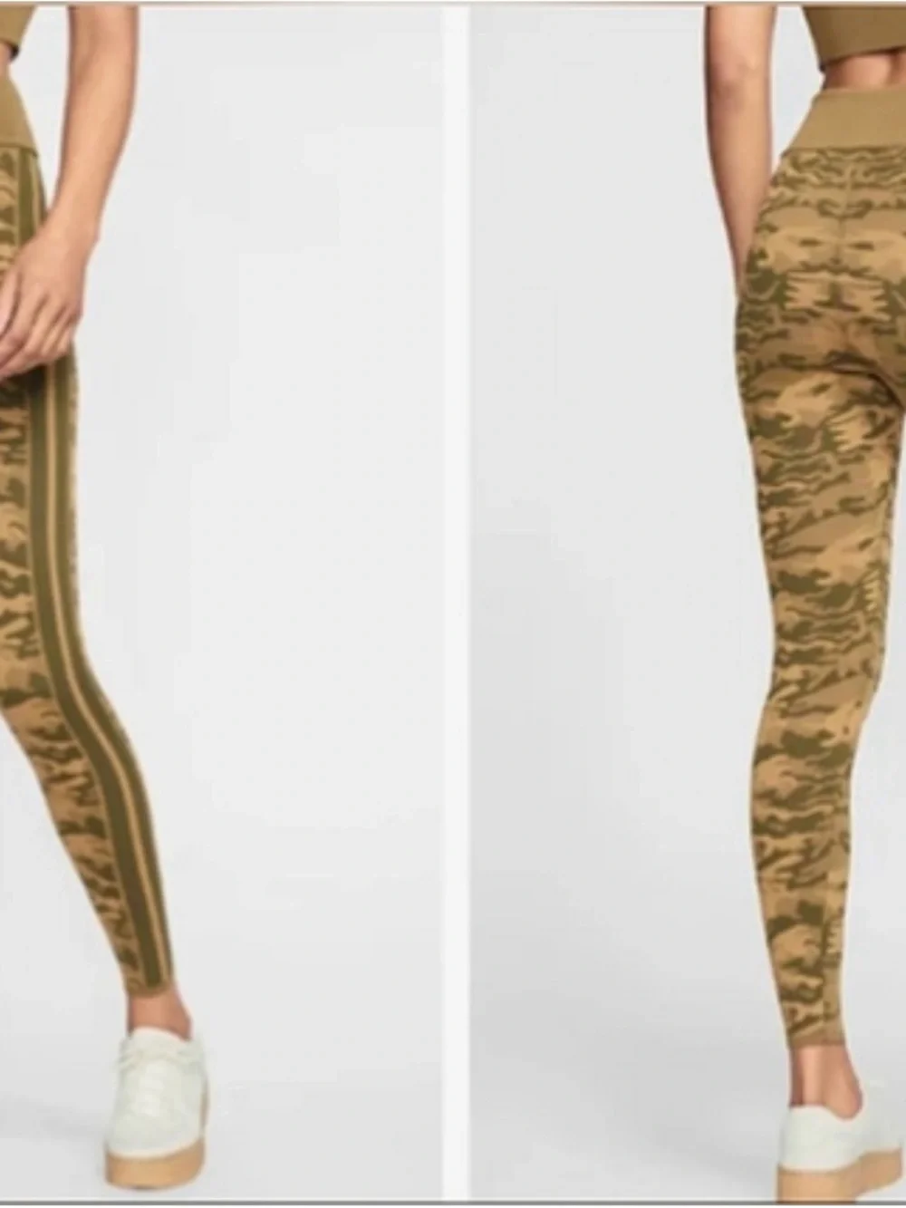 Nike Women’s Camo Leggings & Tank Set - Tan & Olive